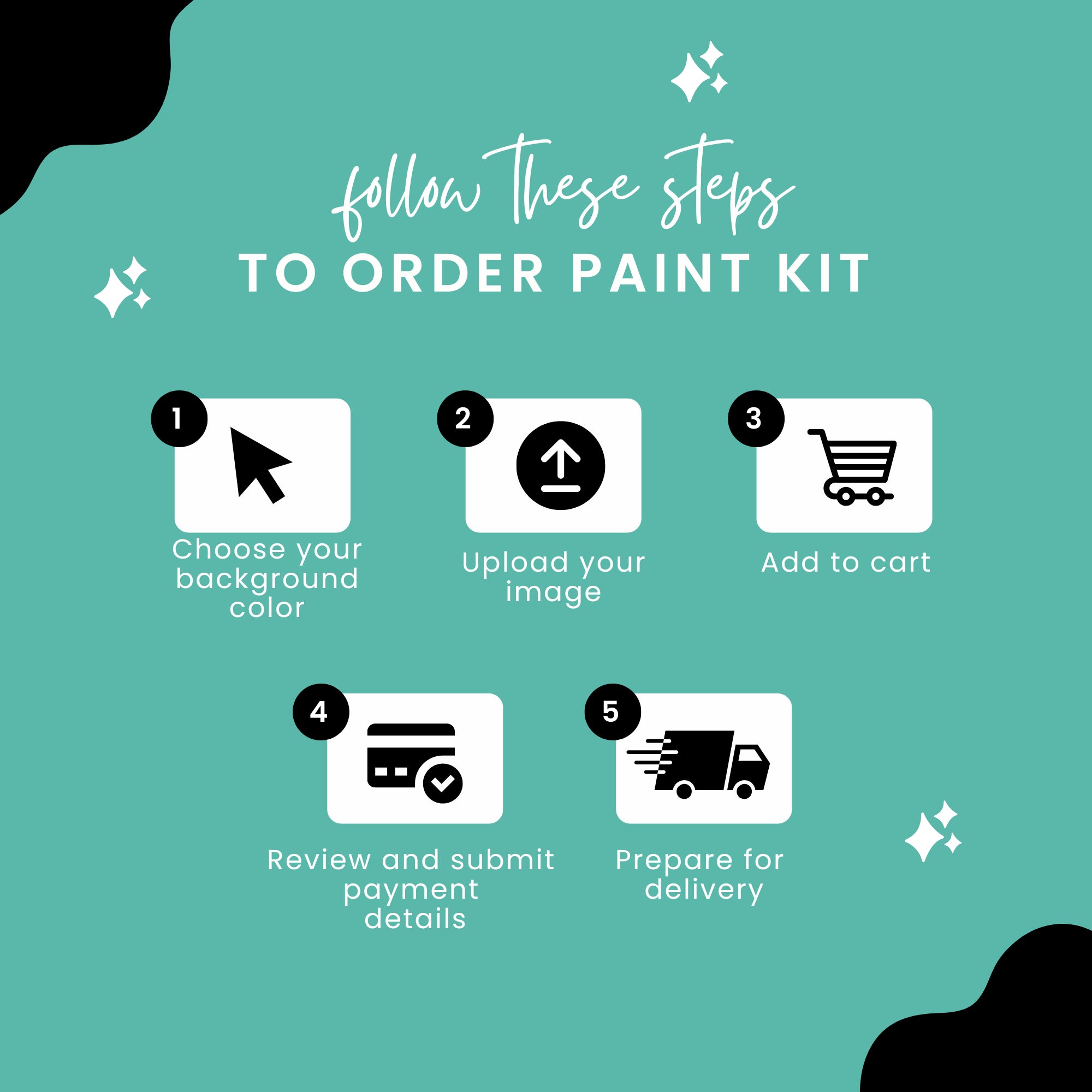 DIY Paint Party Selfie Kit