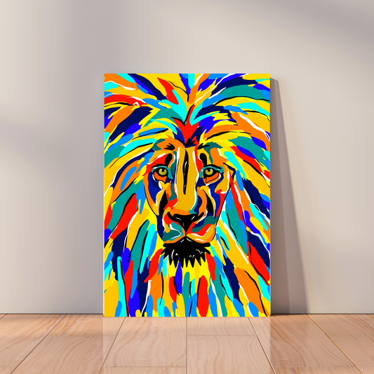 Rainbow Lion DIY Paint Kit