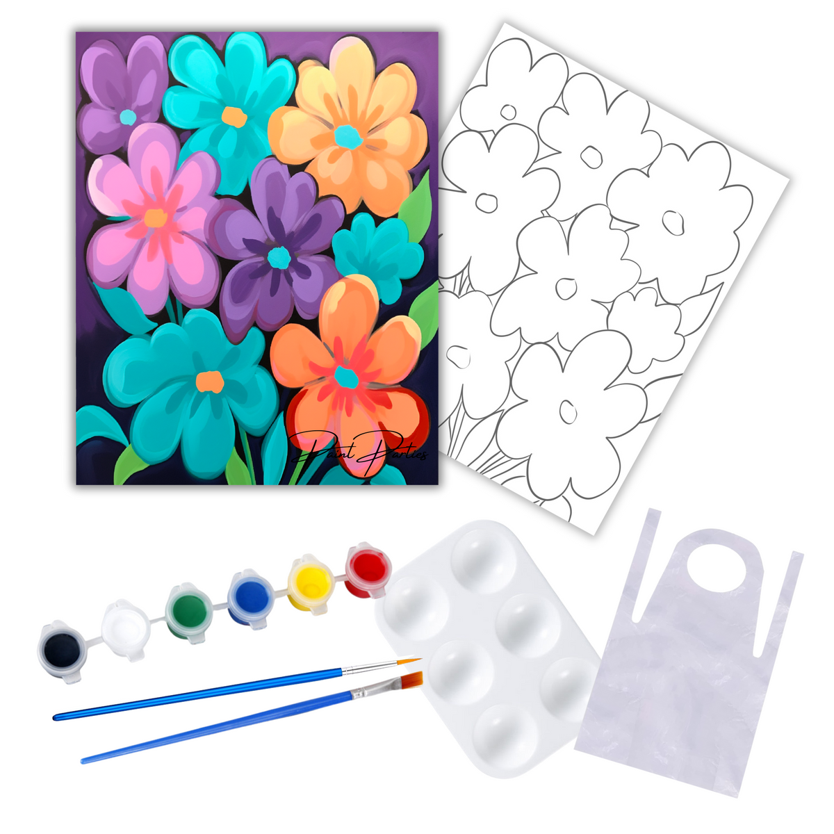 Colorful Arrangement DIY Painting Kit
