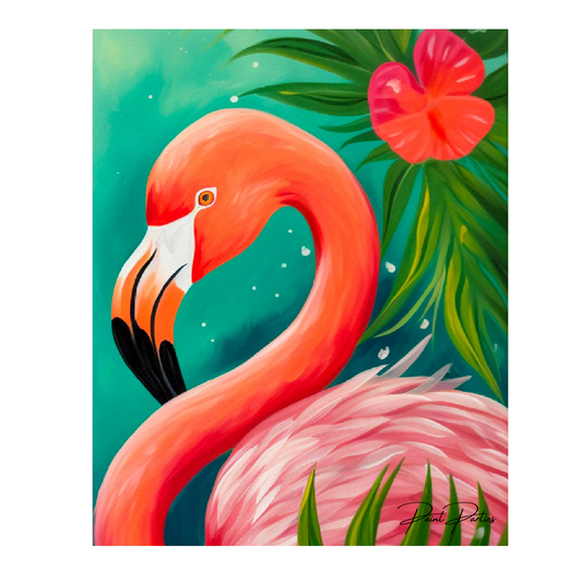 Fancy Flamingo DIY Painting Kit