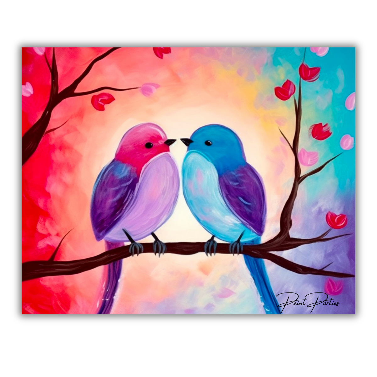 Love Birds DIY Painting Kit