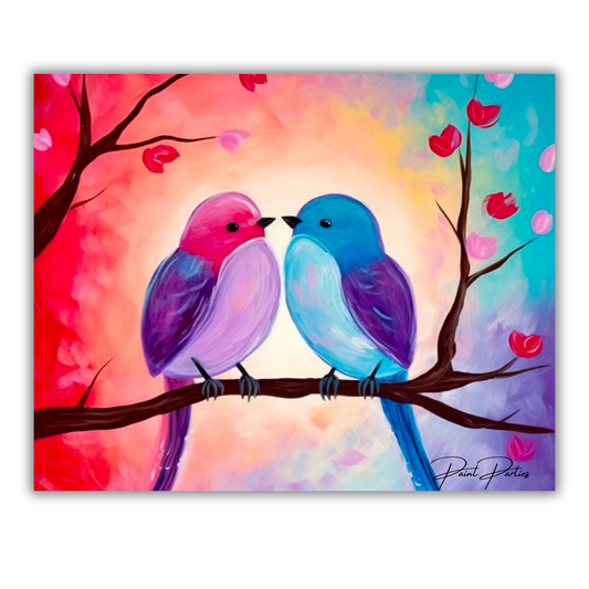 Love Birds DIY Painting Kit