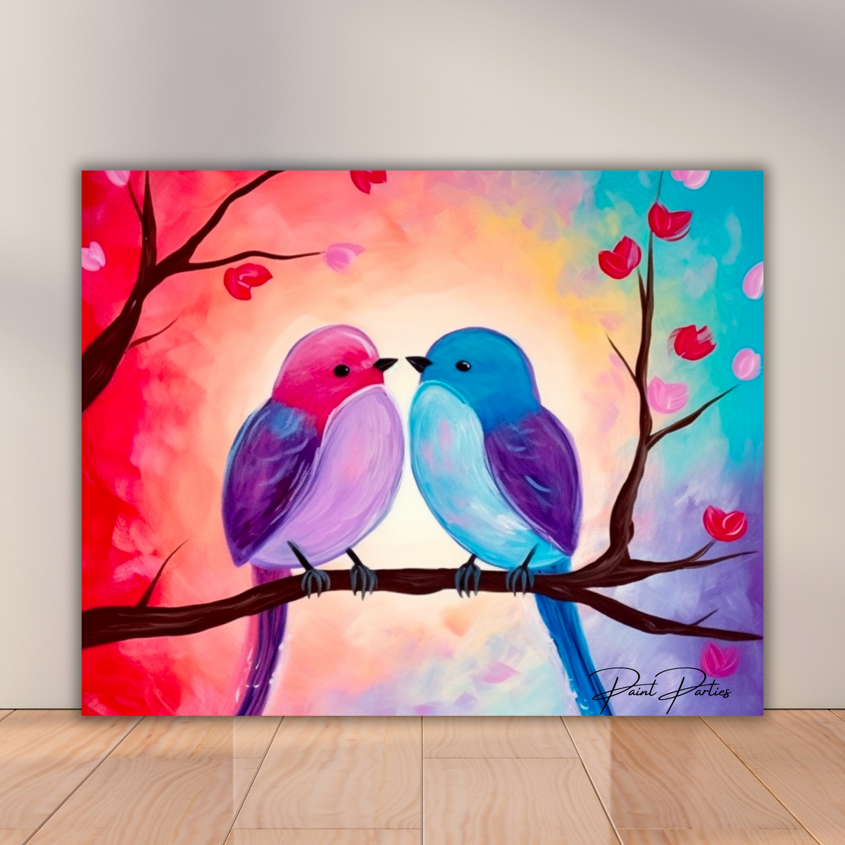 Love Birds DIY Painting Kit