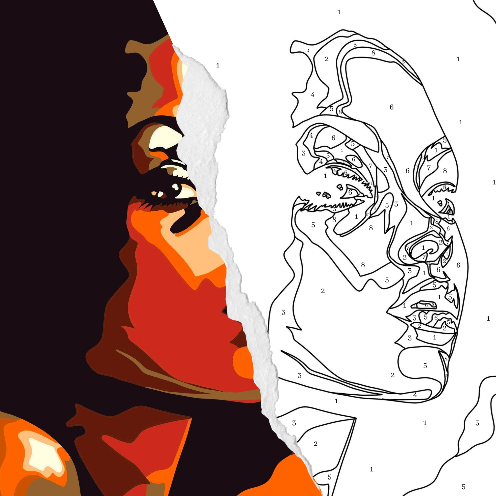 Melanin Muse Paint By Number Kit